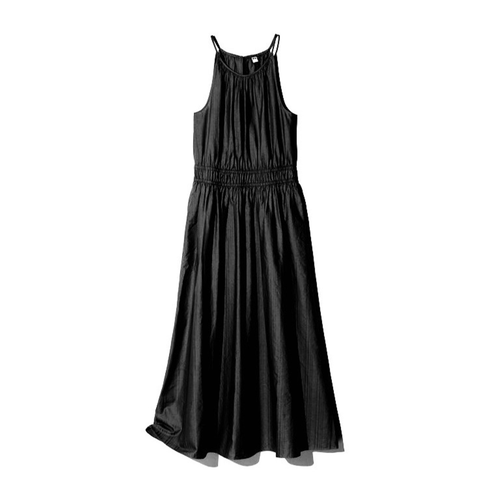 Uniqlo Halter Neck Dress - Sleeveless Summer Black Dress